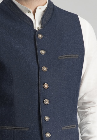 STOCKERPOINT Traditional Vest 'Sirius' in Blue