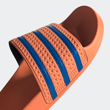 ADIDAS ORIGINALS Pantolette in Orange
