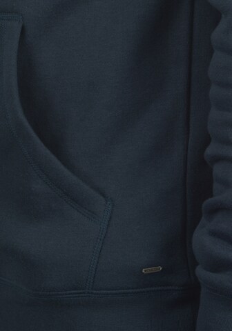 !Solid Zip-Up Hoodie 'Berti' in Blue