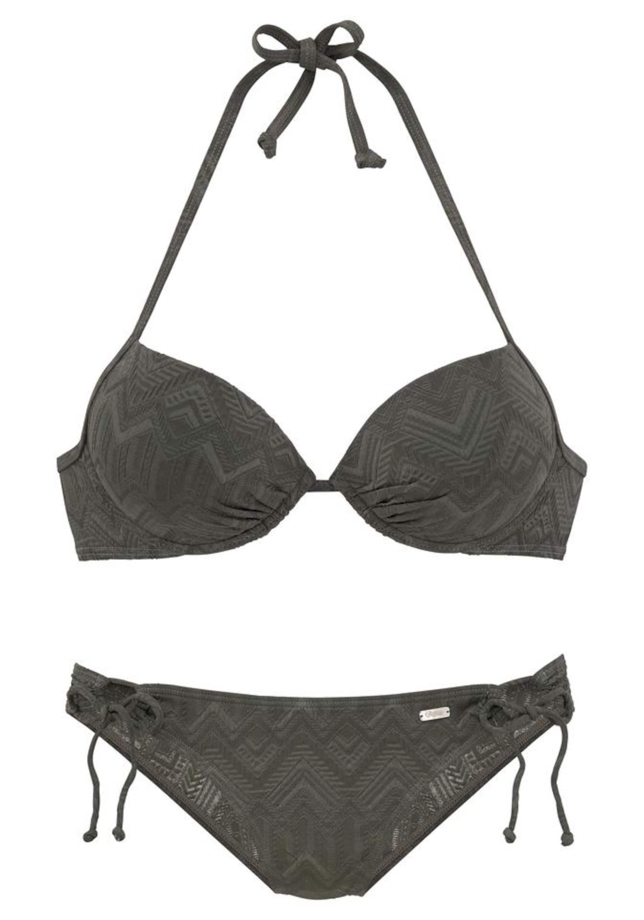 BUFFALO Бански тип бикини в зелено: отпред