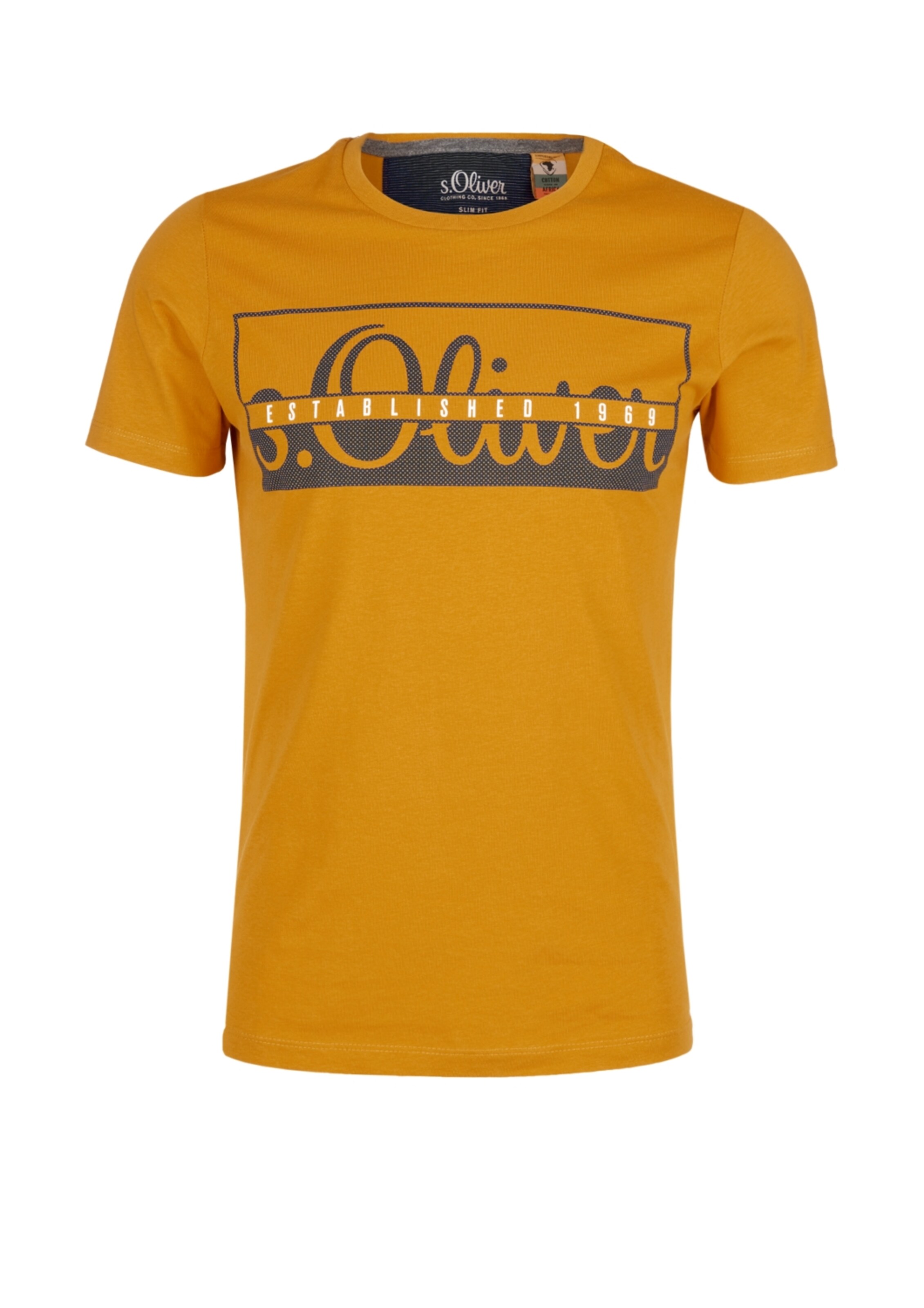 s.Oliver - Shirt in de kleur Donkerblauw