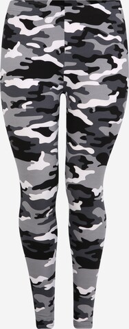 Urban Classics Leggings in Grijs: voorkant