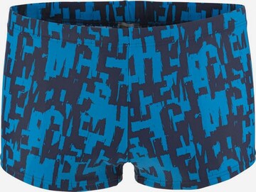 CHIEMSEE Athletic Swim Trunks in Blue: front