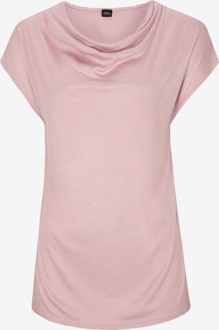 s.Oliver BLACK LABEL T-Shirt in Pink: predná strana