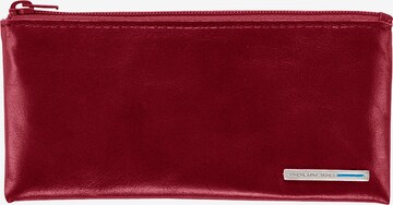 Piquadro Key Ring in Red: front