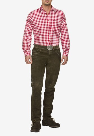 STOCKERPOINT Slim fit Traditional Pants in Brown