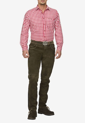 STOCKERPOINT Slim fit Traditional Pants in Brown