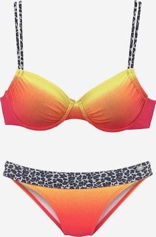 KangaROOS Bikini in Orange