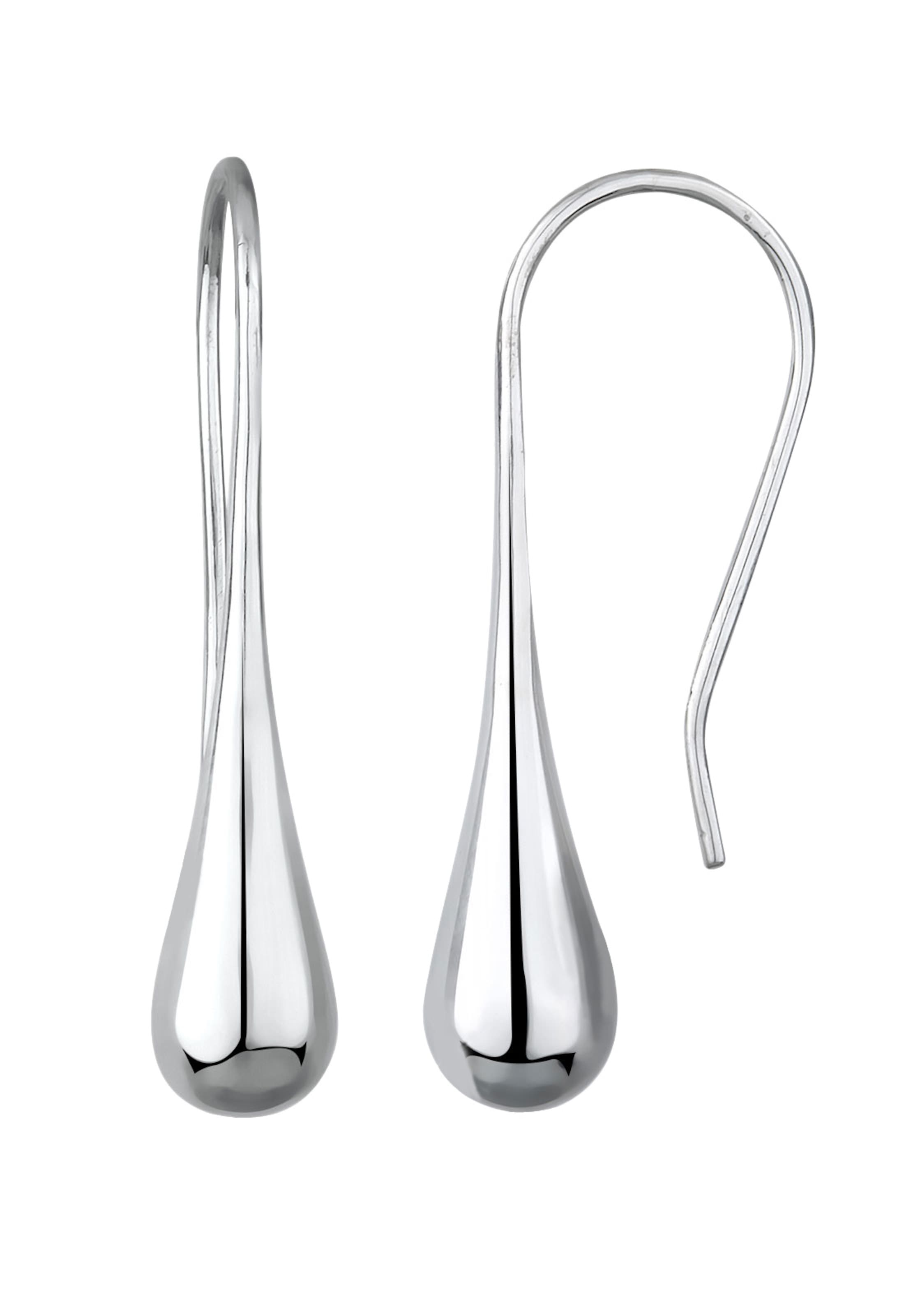 ELLI Ohrringe 'Tropfen' in Silber