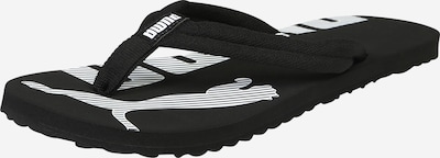 PUMA T-bar sandals 'Epic Flick' in Black / White, Item view