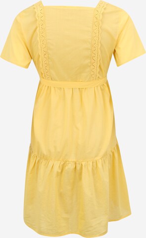 Robe MAMALICIOUS en jaune