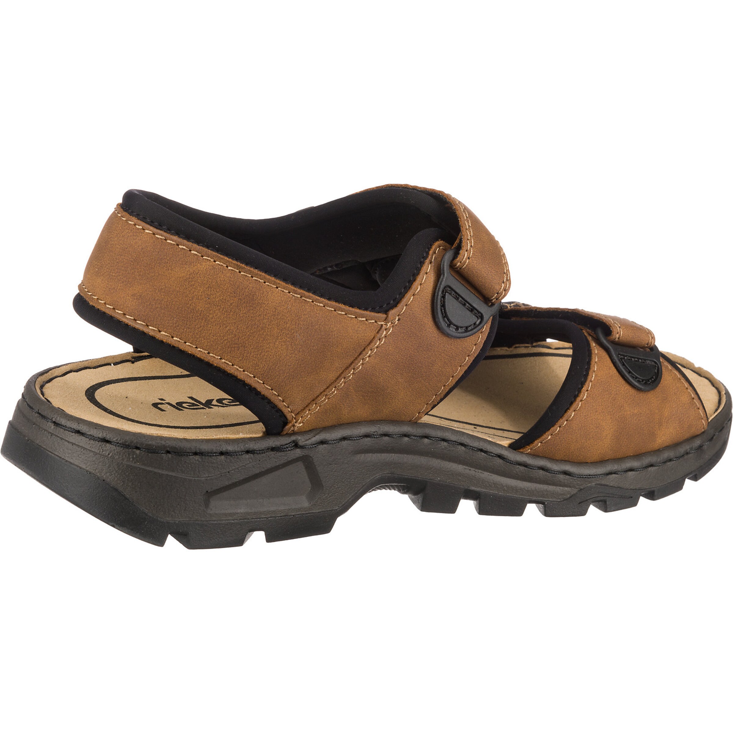Rieker Hiking Sandals in Brown