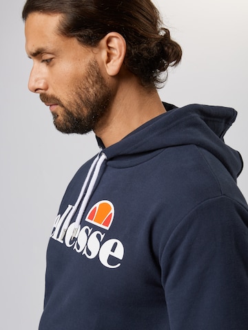 ELLESSE Regularny krój Bluzka sportowa 'Gottero' w kolorze niebieski