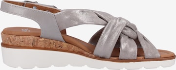 ARA Sandalen met riem in Zilver