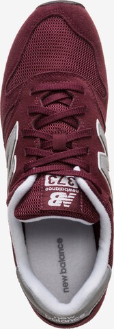 Baskets basses new balance en rouge