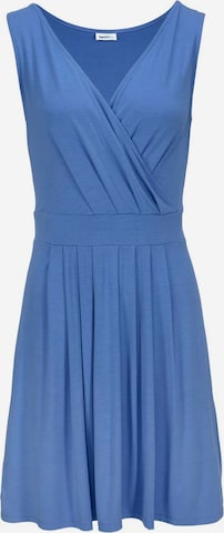 BEACH TIME Sukienka plażowa w kolorze niebieski: przód