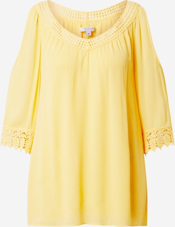comma casual identity Blouse in Yellow: front
