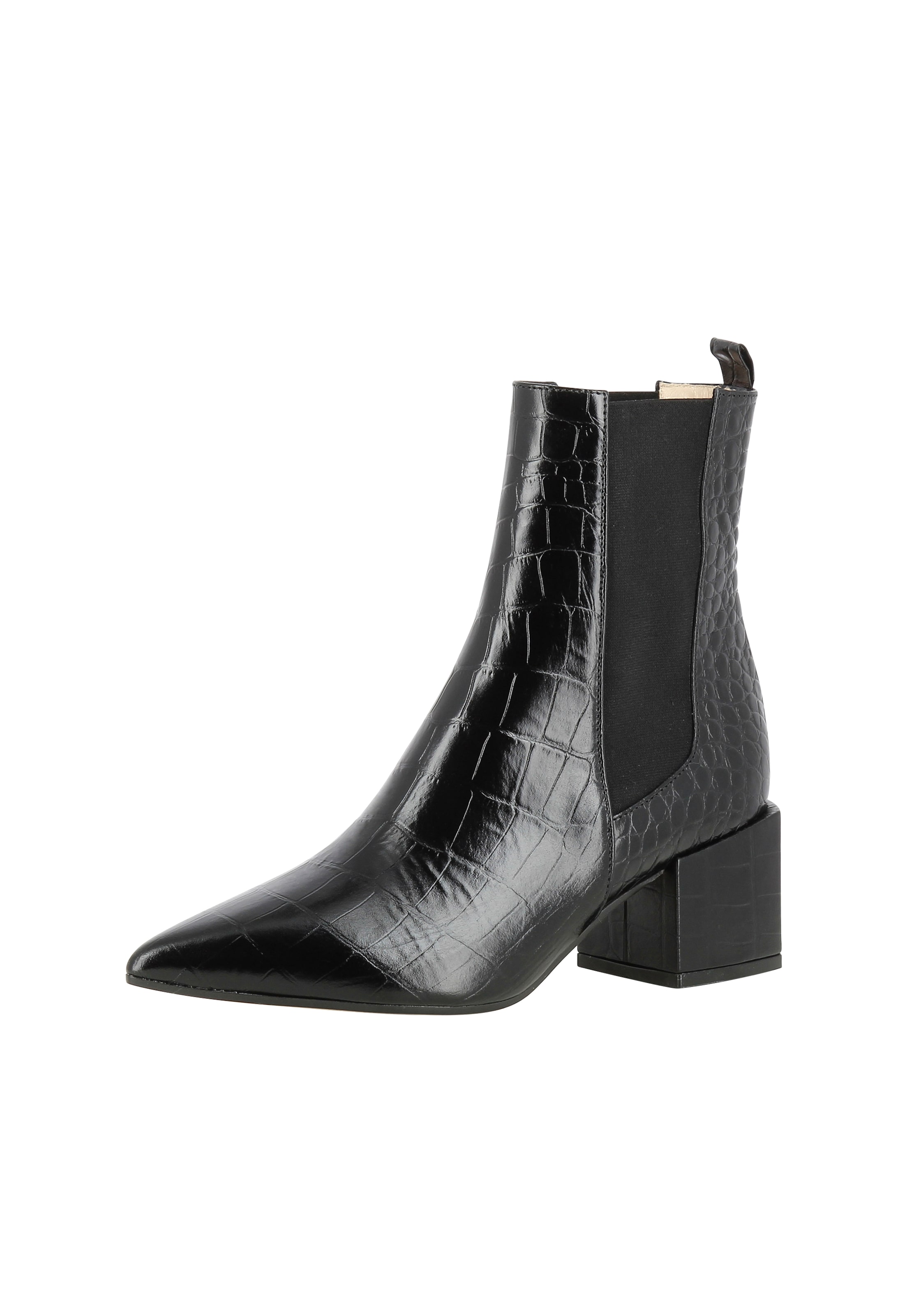 EVITA Chelsea boots in Black: front