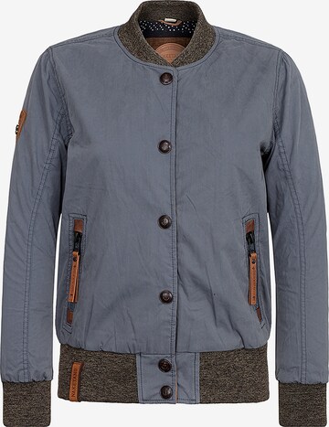 naketano Between-Season Jacket in Blue: front