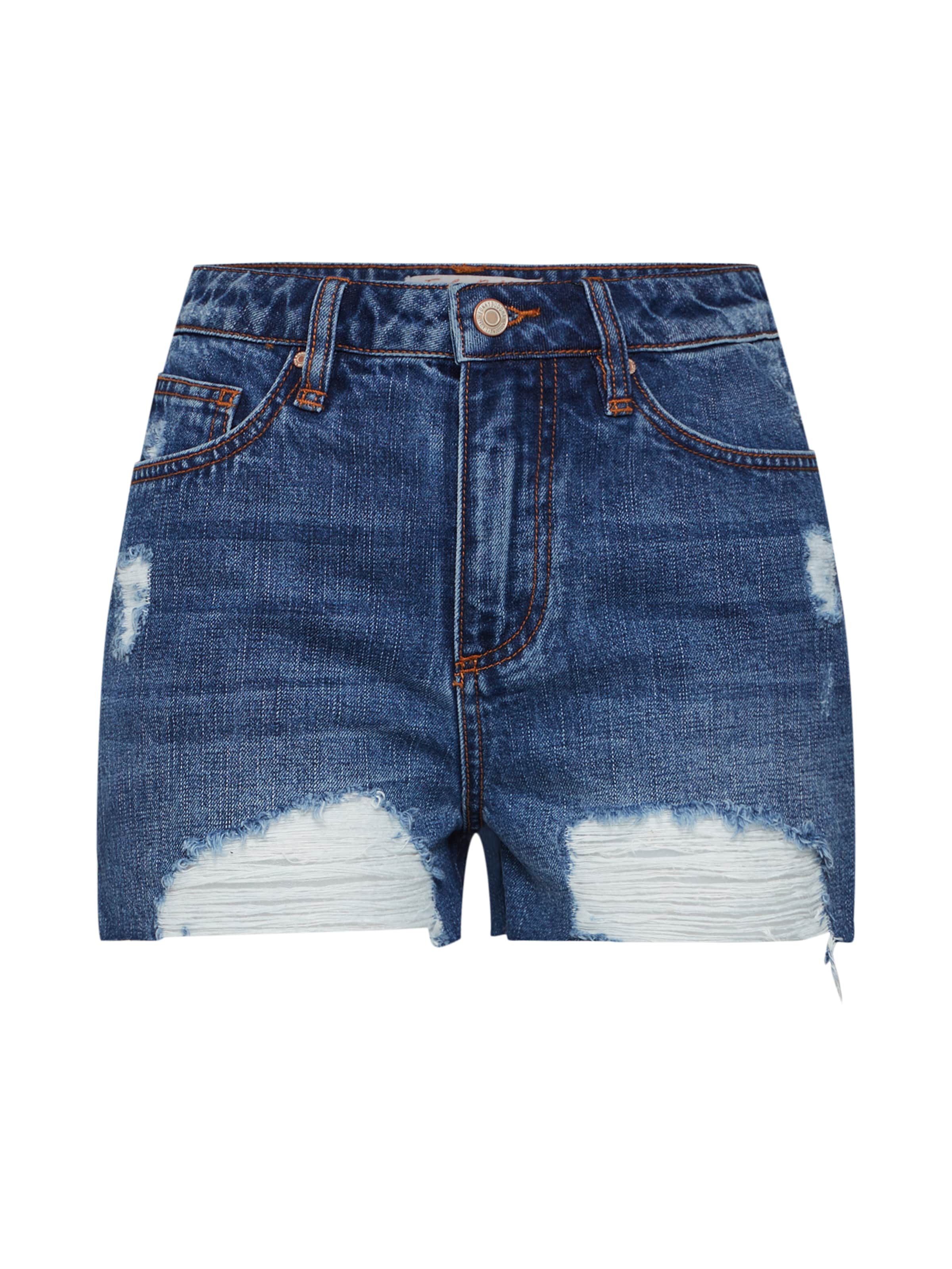 Funky Buddha - Shorts in blue denim