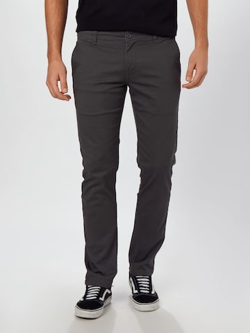 Coupe slim Pantalon chino 'Kerman' DICKIES en gris : devant