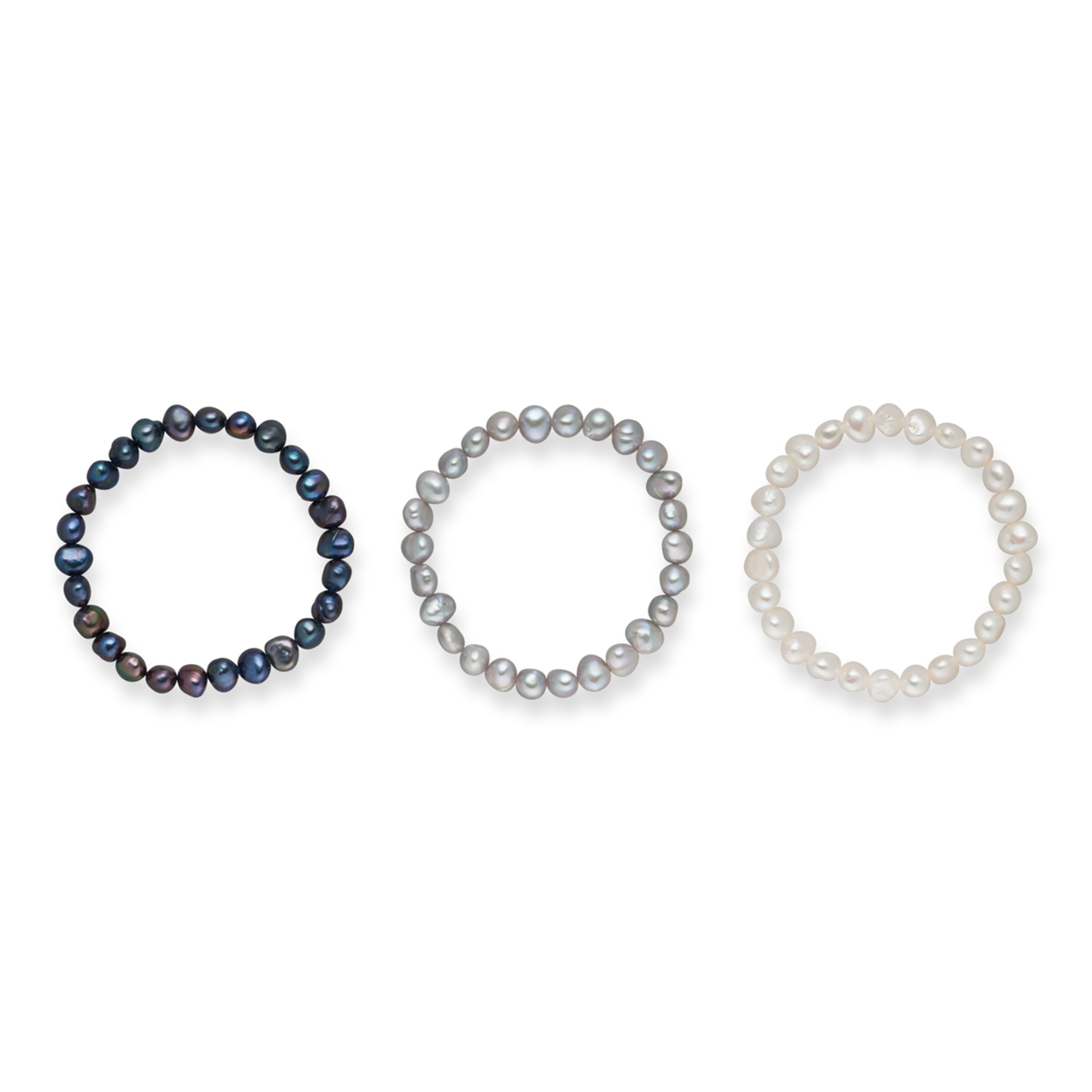 Valero Pearls Armband in Blauw