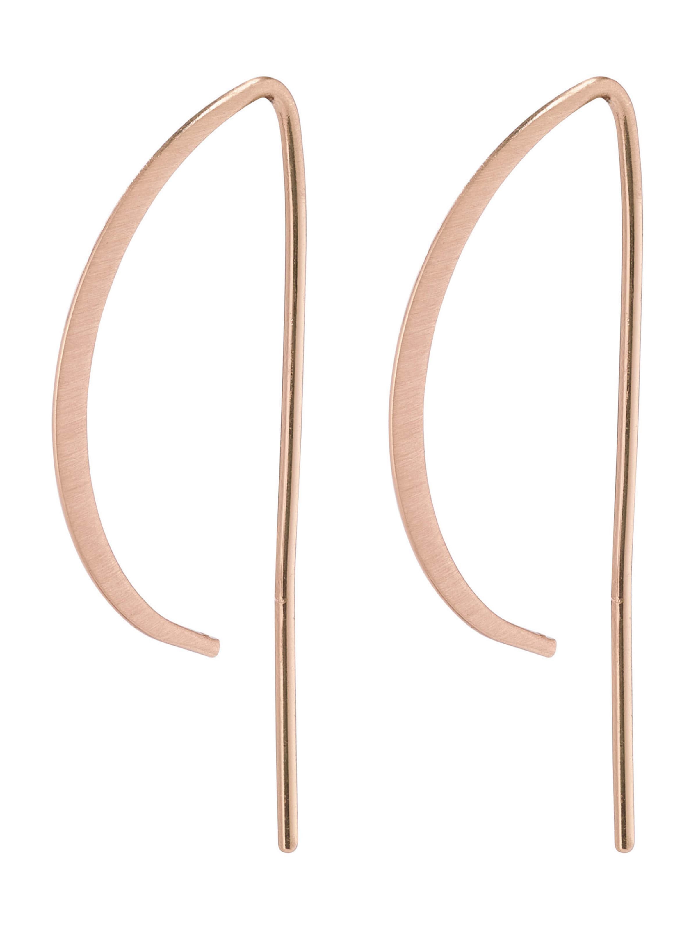 Pilgrim Σκουλαρίκια 'Peony' σε χρυσό: μπροστά