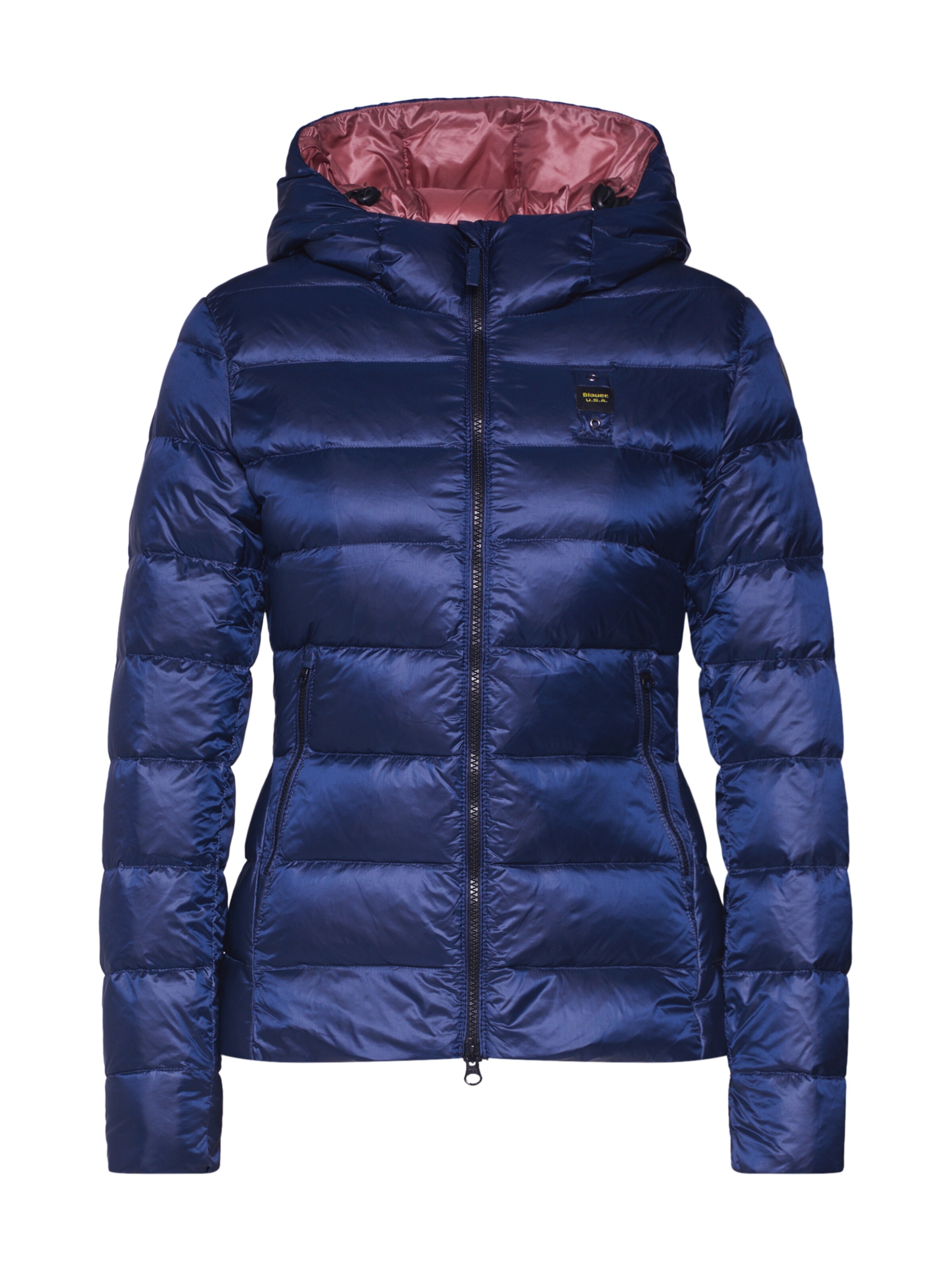 Blauer.USA - Winterjas 'GIUBBINI CORTI IMBOTTITO PIUMA' in de kleur Blauw