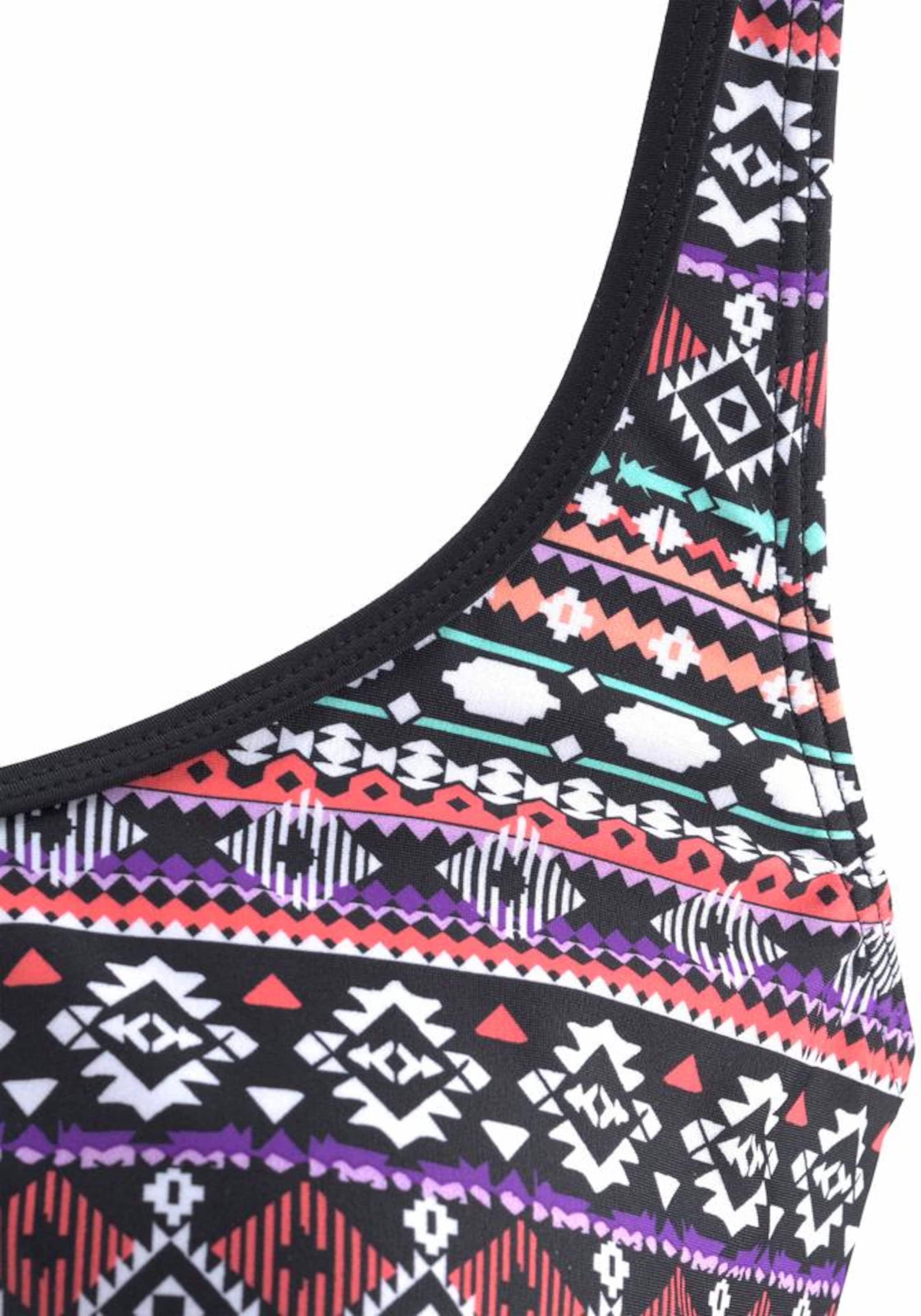 LASCANA Bustier Tankini in Schwarz