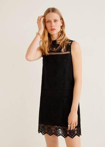 MANGO Kleid 'kovsky' in Schwarz: Vorderseite