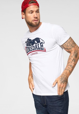 LONSDALE T-Shirt 'Loscoe' in Blau