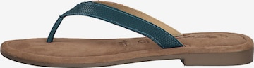 TAMARIS T-Bar Sandals in Blue