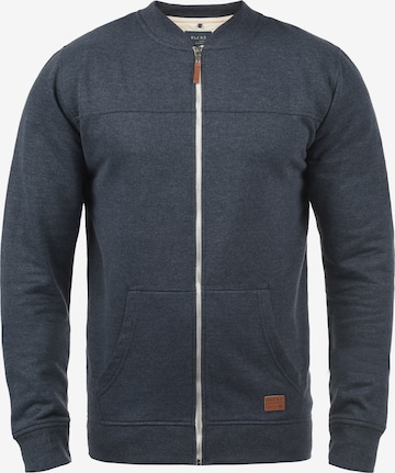 BLEND Zip-Up Hoodie 'Arco' in Blue: front