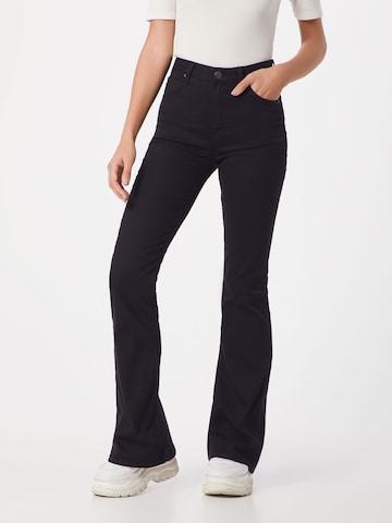 Lee Flared Jeans 'Breese' i svart: framsida