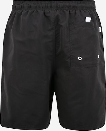 TOM TAILOR Kratke kopalne hlače 'Jeremy' | črna barva