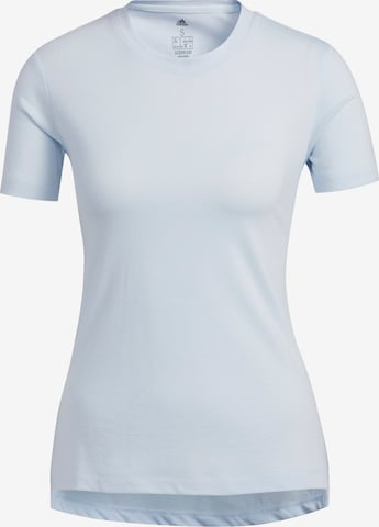 T-shirt fonctionnel 'Go To' ADIDAS SPORTSWEAR en bleu : devant