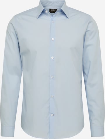 BURTON MENSWEAR LONDON Slim Fit Hemd in Blau: predná strana