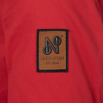 NAVAHOO Mantel 'Kin-Joo' in Rot