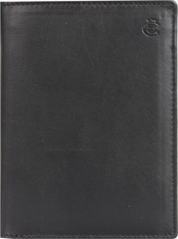 Esquire Wallet 'Eco' in Black: front