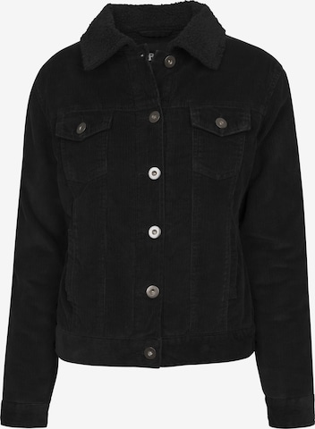 Urban Classics Jacke 'Sherpa' in Schwarz: predná strana