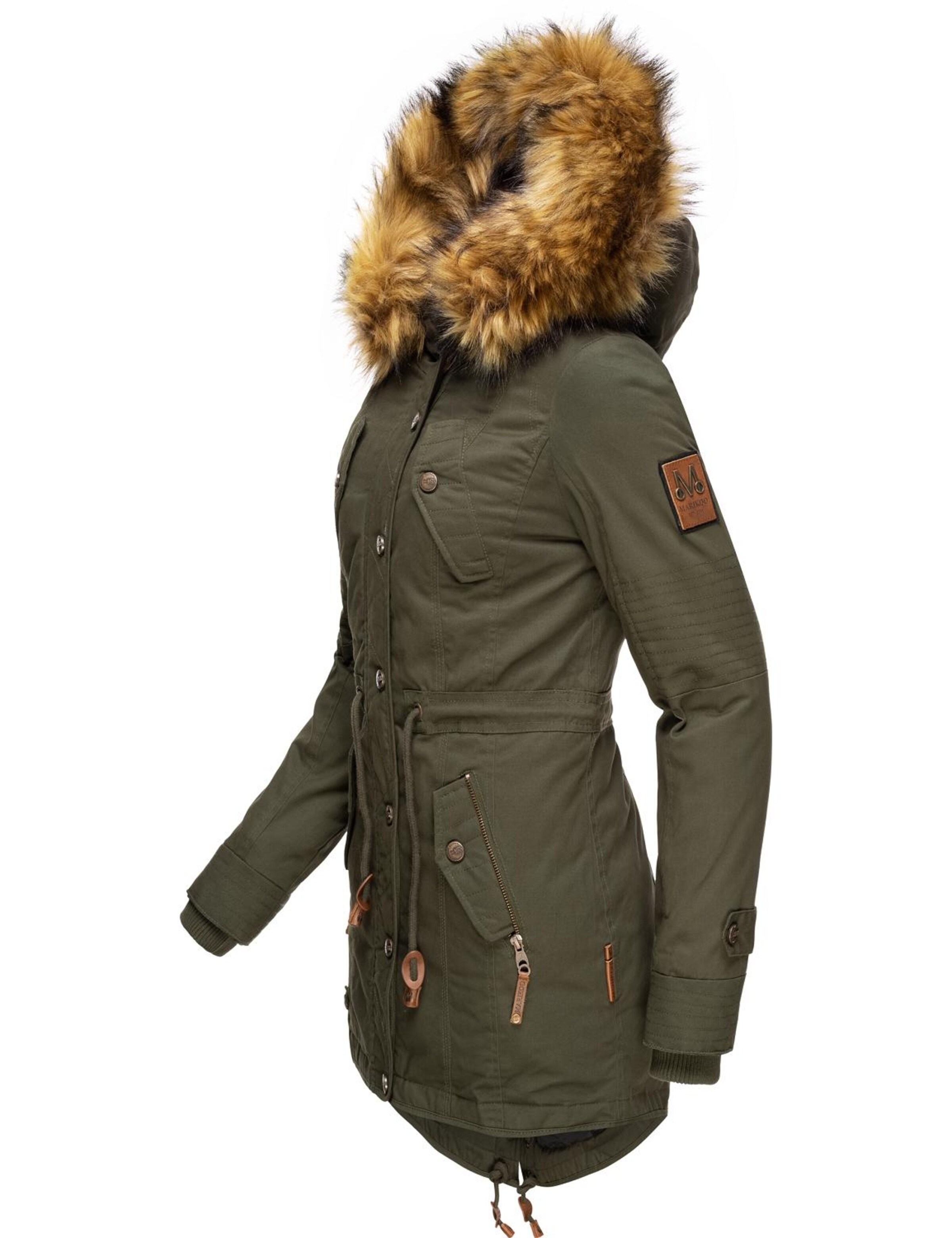 MARIKOO Winter parka in Green