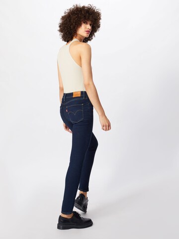 LEVI'S ® Skinny Jeans '721™' in Blau: zadná strana