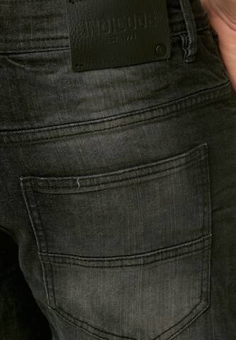 INDICODE JEANS Regular Broek 'Jaspar' in Zwart