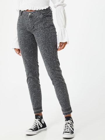 MOS MOSH Slim fit Pants in Grey: front