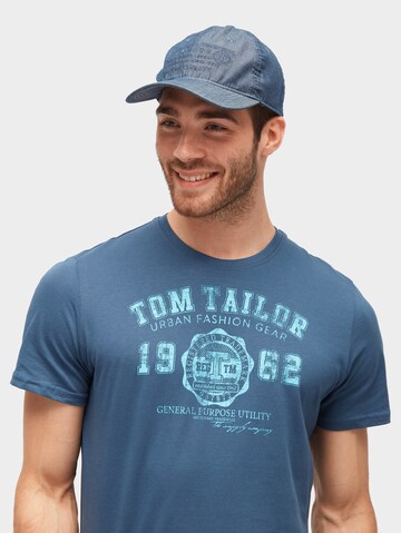 TOM TAILOR Baseball-Cap in Blau