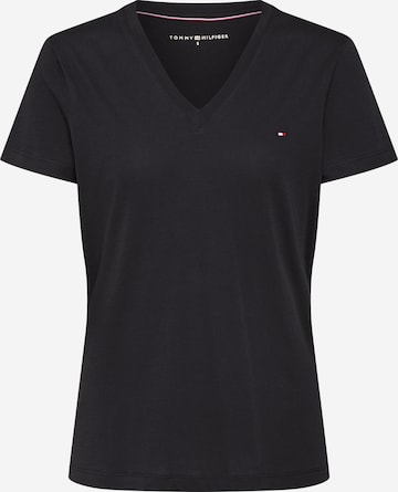 Tricou de la TOMMY HILFIGER pe negru: față