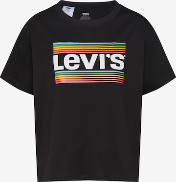 LEVI'S ® Μπλουζάκι 'Graphic Varsity Tee' σε μαύρο: μπροστά
