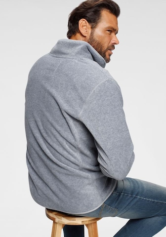 Man's World Fleece Jacket in Grey