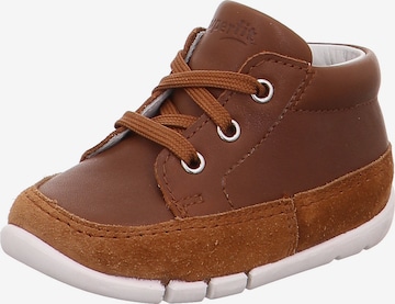 SUPERFIT First-Step Shoes 'Flexy' in Brown: front