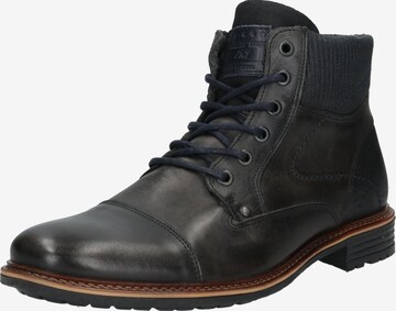 Boots stringati di BULLBOXER in nero: frontale